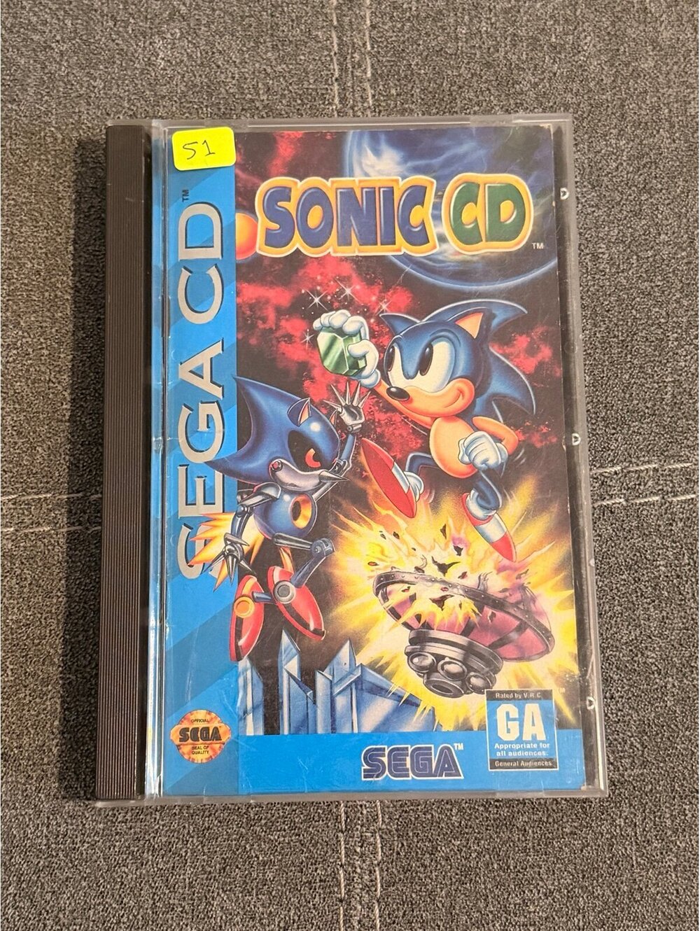 Sonic CD for Sega CD